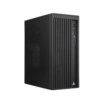 PC korpuss CHIEFTEC BS-20B-OP Midi Tower, melns, microATX/Mini-ITX, 2x 3.5 collu, max GPU 27 cm, 1x 5.25 collu slots, USB-C