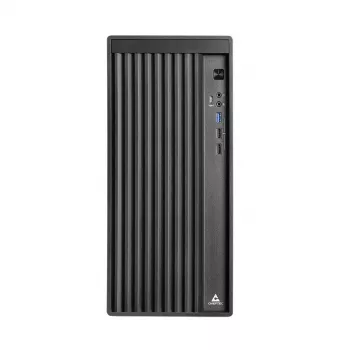 PC korpuss CHIEFTEC BS-20B-OP Midi Tower, melns, microATX/Mini-ITX, 2x 3.5 collu, max GPU 27 cm, 1x 5.25 collu slots, USB-C
