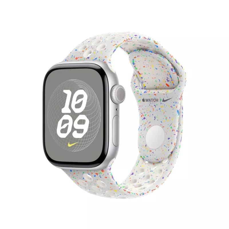 APPLE 40mm Pure Platinum Nike Sport Siksniņa - M/l