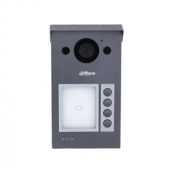 Video domofons DAHUA VTO3311Q-WP 2 MP, H.264/H.265, IP65, IK08, Fast Ethernet, 720p/1080p CMOS, IR LED