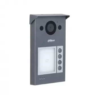Video domofons DAHUA VTO3311Q-WP 2 MP, H.264/H.265, IP65, IK08, Fast Ethernet, 720p/1080p CMOS, IR LED