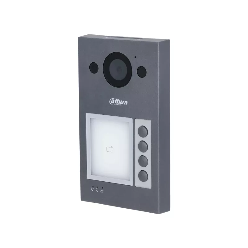 Video domofons DAHUA VTO3311Q-WP 2 MP, H.264/H.265, IP65, IK08, Fast Ethernet, 720p/1080p CMOS, IR LED