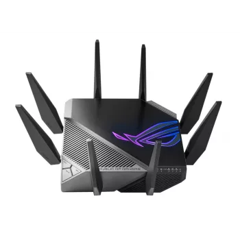 ASUS GT-AXE11000 bezvadu maršrutētājs Gigabit Ethernet Tri-band (2.4 GHz / 5 GHz / 6 GHz) Melns