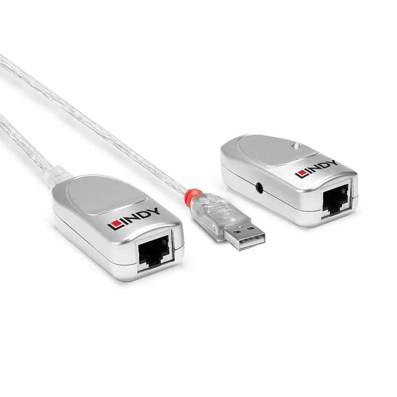 Lindy 50m USB 1.1 Cat.6 pagarinātājs