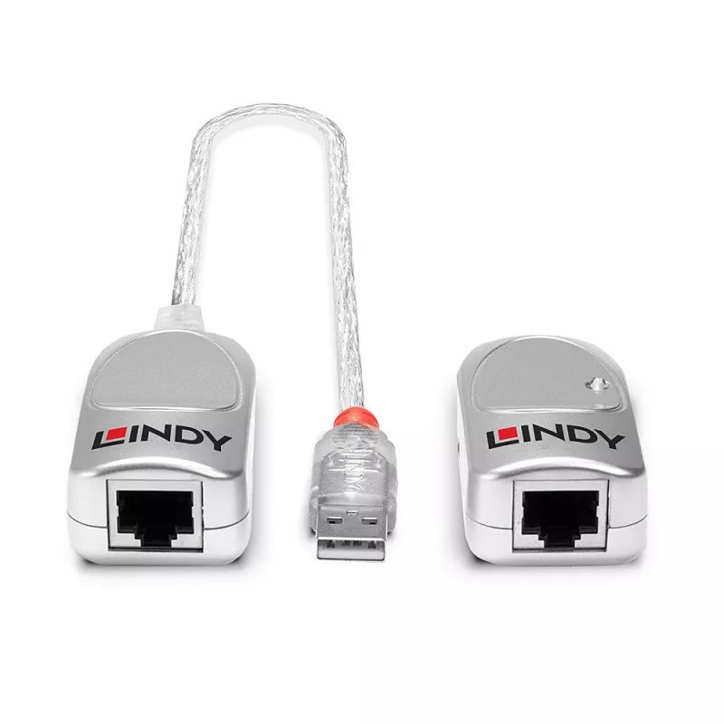 Lindy 50m USB 1.1 Cat.6 pagarinātājs