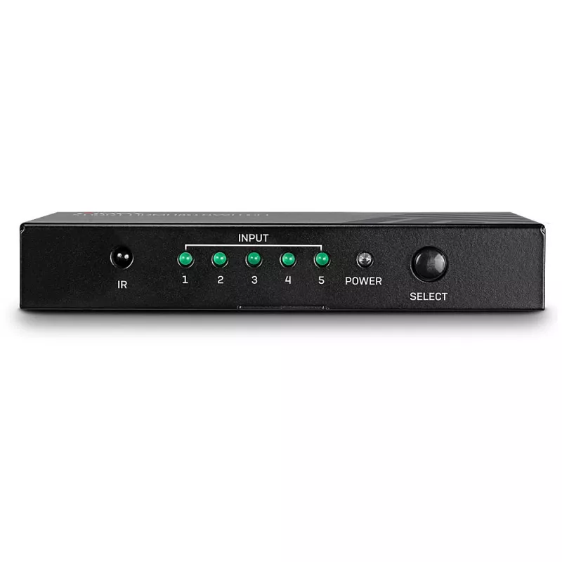 Lindy 38233 5 portu HDMI 2.0 18G slēdzis, 5x HDMI, galda