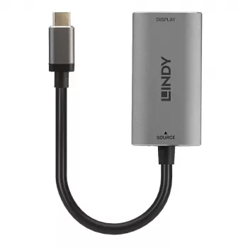 Lindy USB Type C uz HDMI 8K60 pārveidotājs, 0.11 m