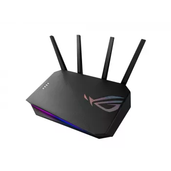 ASUS ROG STRIX GS-AX5400 bezvadu maršrutētājs Gigabit Ethernet Divjoslu (2.4 GHz / 5 GHz) Melns
