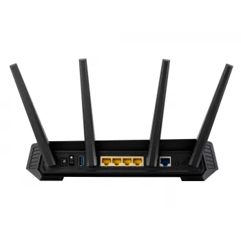 ASUS ROG STRIX GS-AX5400 bezvadu maršrutētājs Gigabit Ethernet Divjoslu (2.4 GHz / 5 GHz) Melns