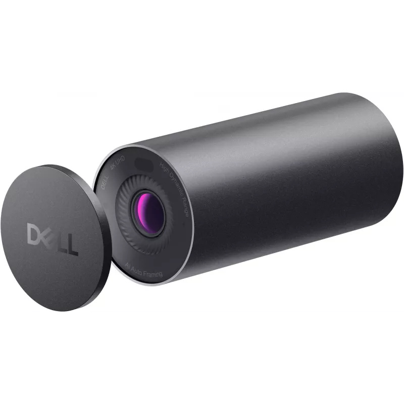 DELL UltraSharp tīmekļa kamera, 8.3 MP, 3840 x 2160 pikseļi, Full HD, 60 fps, 5x, USB