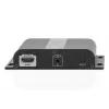DIGITUS HDMI pagarinātājs 4K caur IP, uztvērēja vienība caur tīkla kabeli (CAT 5/5e/6/7), 4K2K/30Hz, melns