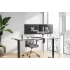 Neomounts FPMA-D1330DSILVER kustīgs galda stiprinājums 2 monitoriem, 10-27 collas (25,4-69 cm), skava/atvere, līdz 18 kg, sudraba krāsā