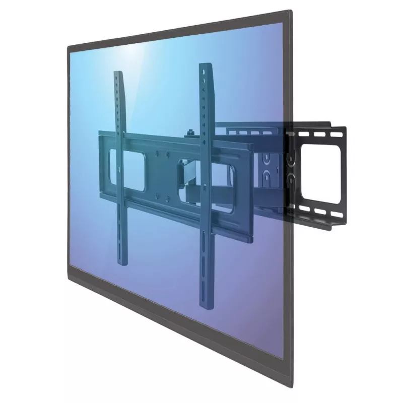 TV stiprinājums Manhattan 461283 pilnā kustībā 37-65 collas Melns