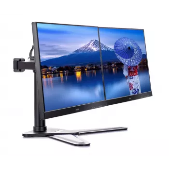 iiyama DS1002D-B1 monitora stiprinājums / statīvs 76.2 cm (30 collas) Galda melns