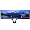 iiyama DS3002C-B1 statīvs diviem monitoriem, 68.6 cm (27 collas), galda stiprinājums, melns