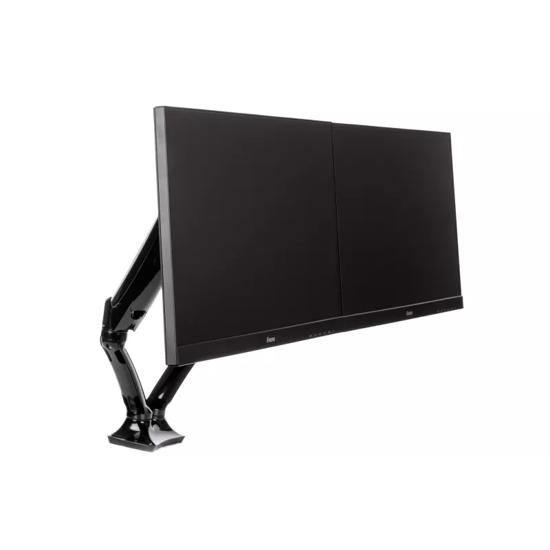 iiyama DS3002C-B1 statīvs diviem monitoriem, 68.6 cm (27 collas), galda stiprinājums, melns