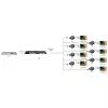 Techly HDMI 1x8 Sadalītājs-Pagarinātājs pa CAT6/6a/7 50m ar IR pārraidi atpakaļ IDATA EX-HL81TY