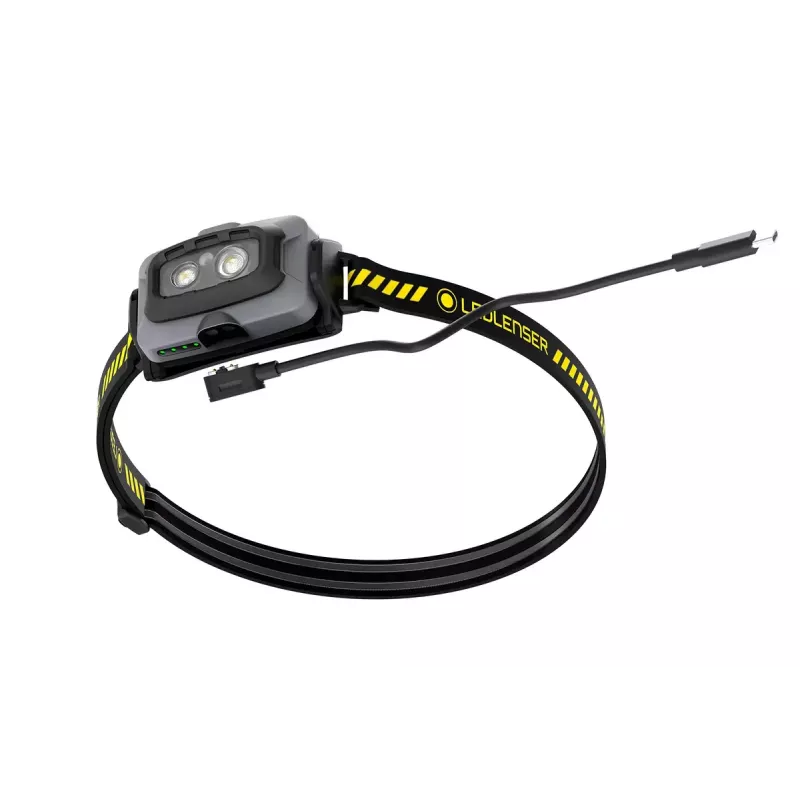 Galvaslampa Ledlenser HF4R Work Black IP68 LED 20 lm