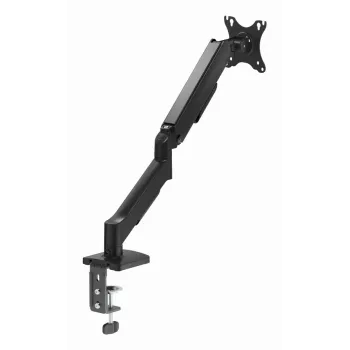 Gembird MA-DA1U-01 galda monitora stiprinājums līdz 32 collām (81,3 cm), max 9 kg, VESA 75x75–100x100, melns