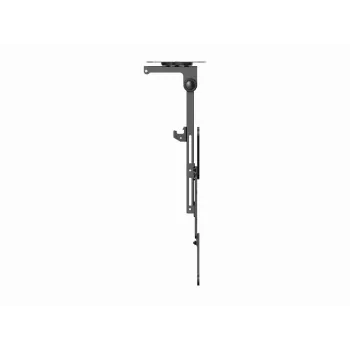 Griestu TV stiprinājums GEMBIRD CM-55ST-01 — pilnas kustības stiprinājums 23–55 collu (75x75–400x400 VESA), max 20 kg, melns