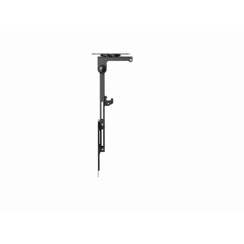 Griestu TV stiprinājums GEMBIRD CM-55ST-01 — pilnas kustības stiprinājums 23–55 collu (75x75–400x400 VESA), max 20 kg, melns