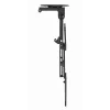 Griestu TV stiprinājums GEMBIRD CM-55ST-01 — pilnas kustības stiprinājums 23–55 collu (75x75–400x400 VESA), max 20 kg, melns