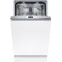Iebūvējamā trauku mazgājamā mašīna Bosch Serie 6 SPV6EMX09E, šaurā 45 cm, 10 trauku komplekti, 6 programmas, 44 dB, energoklase B