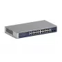 NETGEAR GS724Tv6 pārvaldāms L2+/L3 Gigabit Ethernet (10/100/1000) 1U slēdzis, pelēks, zils