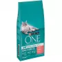 Purina ONE Adult sausā barība kaķiem ar lasi, 9,75 kg