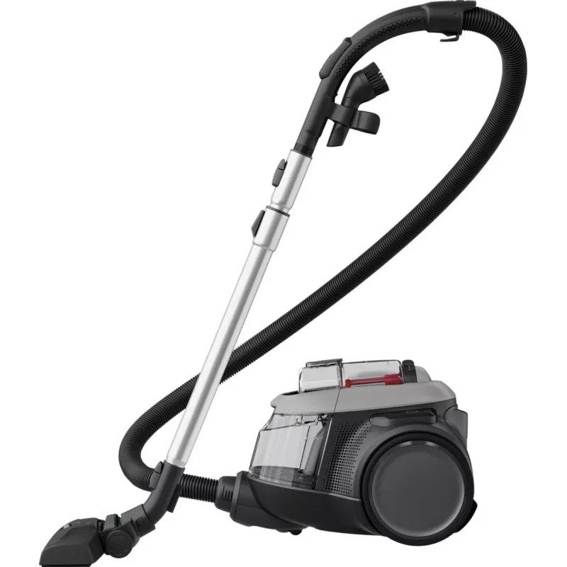 Putekļsūcējs Electrolux EL61A4UG, bezmaiss, sausā tīrīšana, 700 W, 170 W sūkšanas jauda, 9 m vads, 12 m rādiuss, pelēks