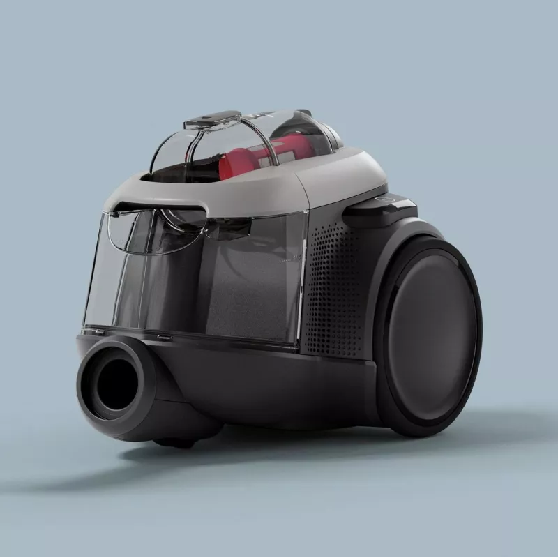 Putekļsūcējs Electrolux EL61A4UG, bezmaiss, sausā tīrīšana, 700 W, 170 W sūkšanas jauda, 9 m vads, 12 m rādiuss, pelēks