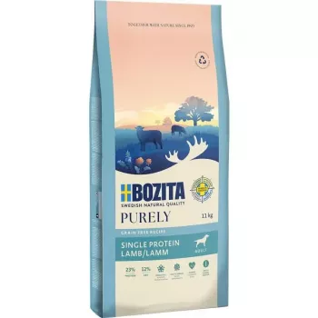 Sausā suņu barība BOZITA Purely Adult Lamb monoproteīns bezgraudu 11 kg