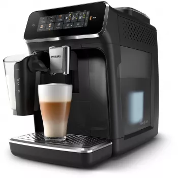 Kafijas automāts Philips EP3341/50 pilnībā automātisks, 1.8 L ūdens tvertne, 275 g pupiņu tvertne, 0.26 L piena tvertne, 15 bāri, keramikas dzirnaviņas