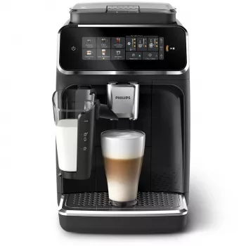 Kafijas automāts Philips EP3341/50 pilnībā automātisks, 1.8 L ūdens tvertne, 275 g pupiņu tvertne, 0.26 L piena tvertne, 15 bāri, keramikas dzirnaviņas