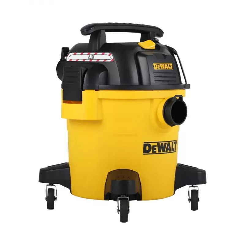 Putekļsūcējs DeWalt AT-DXV20P — 20 L slapjai un sausai tīrīšanai, 230 V, 15 kPa, HEPA filtrs, 3 m kabelis