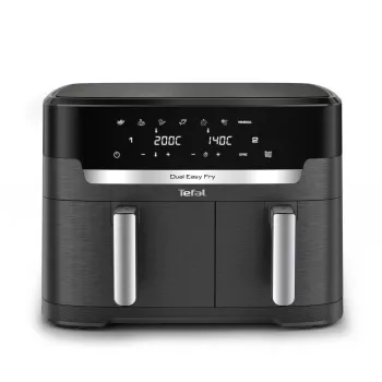 Tefal Easy Fry Dual XXL EY942HE0 fritieris dubults 11 L 2020 W karstā gaisa fritieris pelēks