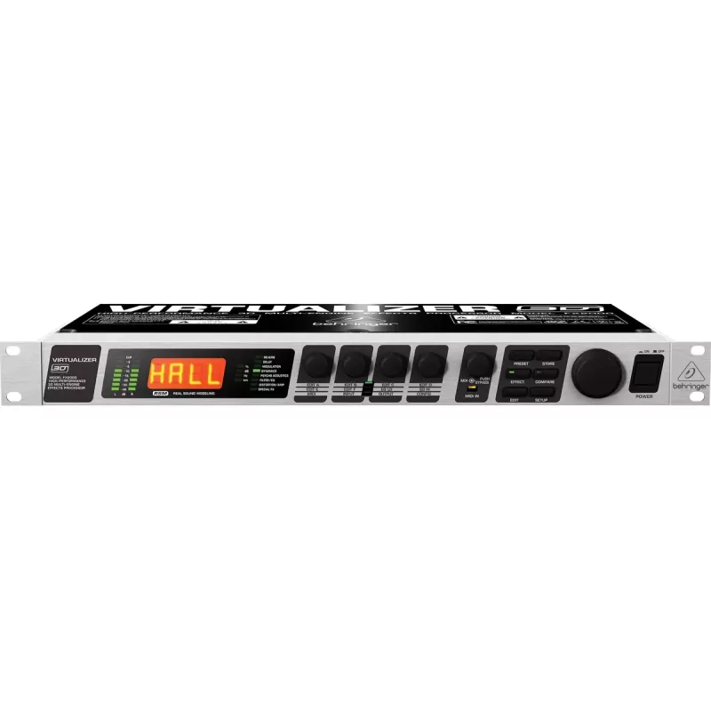 Efektu procesors Behringer FX2000 44.5 mm platums 483 mm dziļums 217 mm augstums