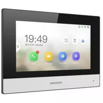 Hikvision DS-KH6320-WTE2(B) Melni Pelēka Wi-Fi Ethernet Iekštelpu Stacija