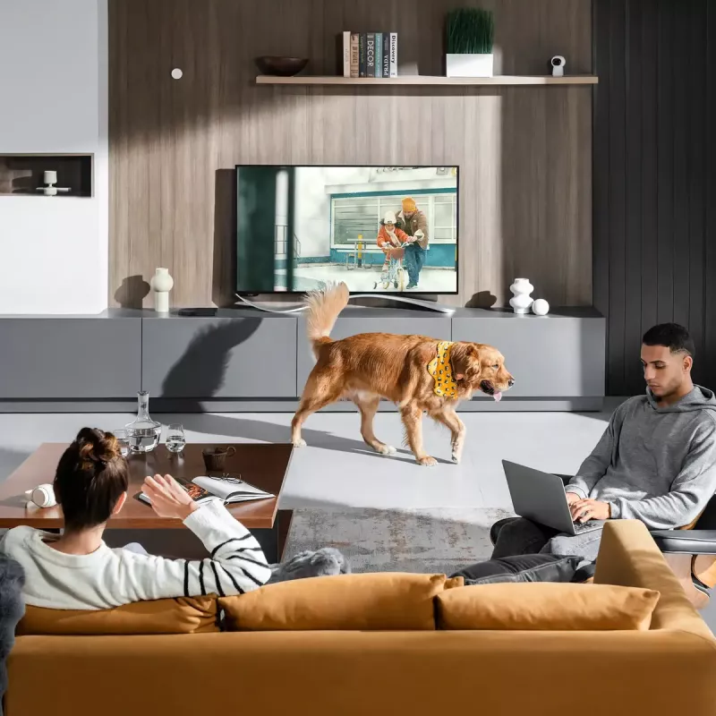 Aqara PS-S02D klātbūtnes sensors ar gaismas sensoru, Wi-Fi, USB