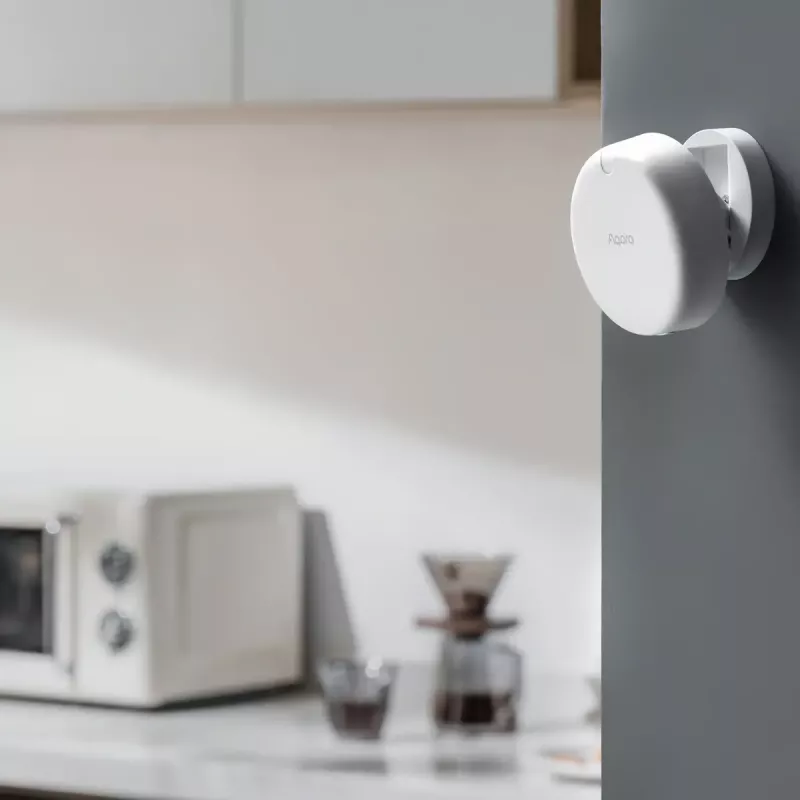 Aqara PS-S02D klātbūtnes sensors ar gaismas sensoru, Wi-Fi, USB