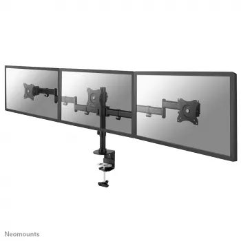 Neomounts NM-D135D3BLACK Monitora roka 10-27 collām, Clamp/Grommet, 8 kg, VESA 75x75/100x100 mm, Melna