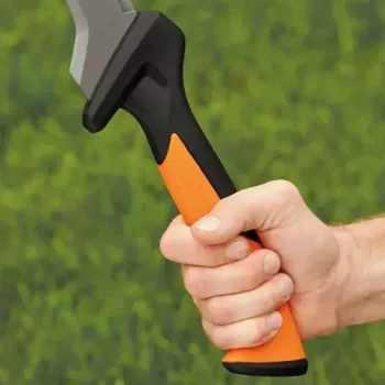 Dārza mačete Fiskars 1051236, nerūsējošais tērauds, oranžs rokturis