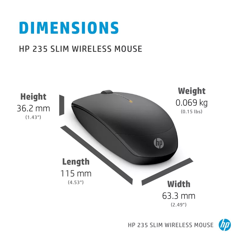 Pele HP 235 Slim Wireless RF