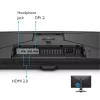 BenQ Mobiuz EX2710U spēļu monitors 27 collu 4K UHD 3840x2160 IPS 144 Hz, 1 ms, DisplayHDR 600 cd/m², 2x HDMI, DisplayPort, USB sadalītājs, skaļruņi ar basa skaļruni, augstuma regulēšana