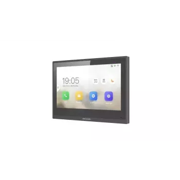 Video Domofons Hikvision DS-KH6351-WTE1 7 collu LCD 1024x600 Melns