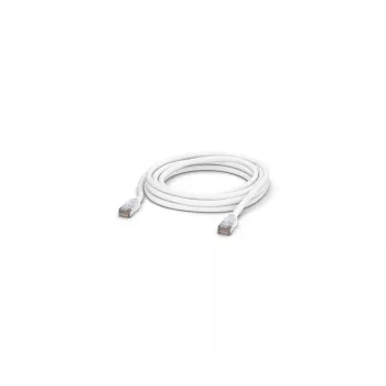 Tīkla vads UBIQUITI UACC-CABLE-PATCH-OUTDOOR-5M-W, RJ-45 Cat5e, savīts varš, 5 m, balts, S/UTP