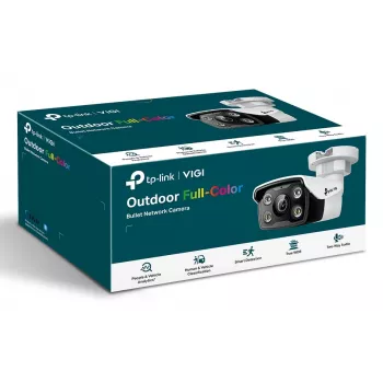 IP drošības kamera TP-Link VIGI C350 (2.8 mm) — 2880×1620, 90° HFOV, 30 fps, vadu, āra, pie sienas stiprināma