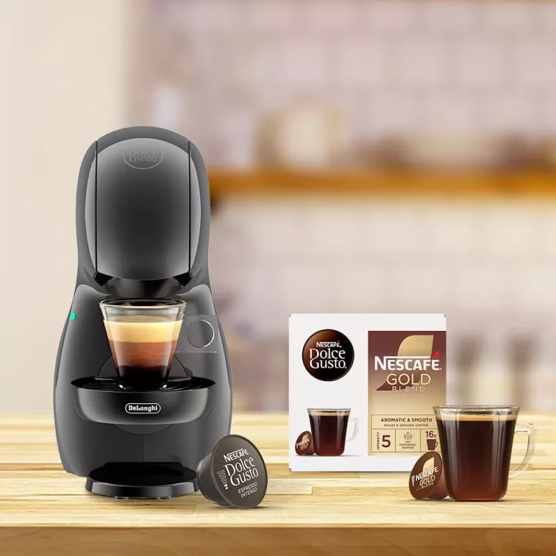 De’Longhi Piccolo XS EDG210.A Puskautomātiskā kapsulu kafijas automāts 0,8 L