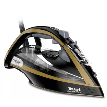 Tefal FV9865E0 gludeklis sausai un tvaika gludināšanai ar Durilium Autoclean zoli 3000 W Melns, Zelts