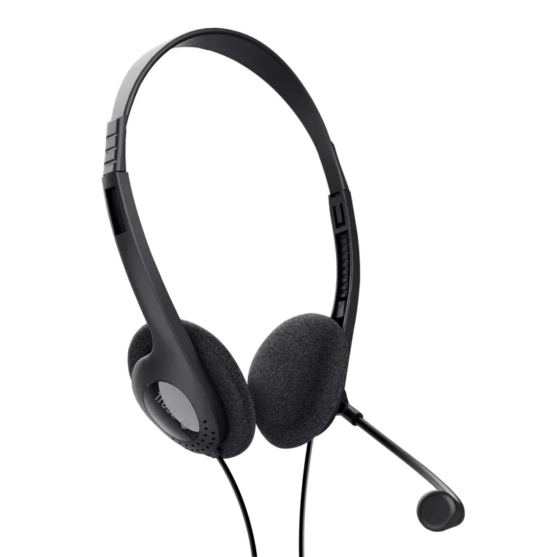 Trust 21665 austiņas/headsets Vadu Iekšauss Zvani/Mūzika Melns